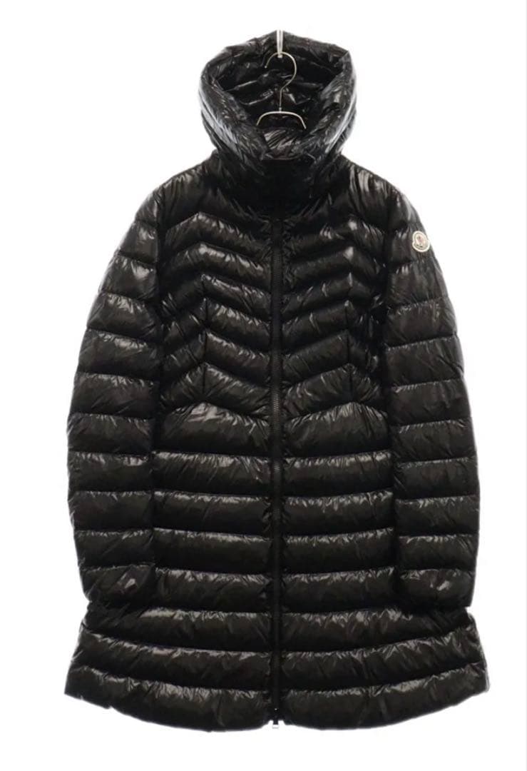 【美品】モンクレール FAUCON ブラック サイズ1 軽量ダウン