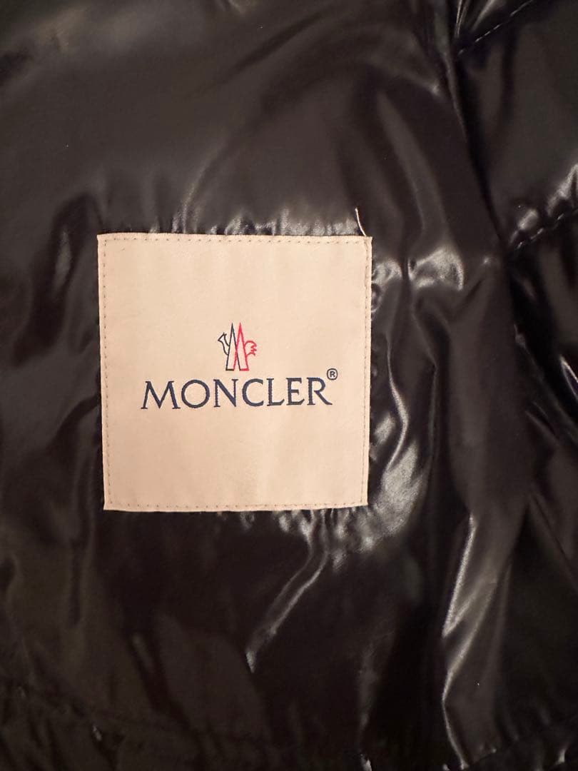 【美品】モンクレール FAUCON ブラック サイズ1 軽量ダウン