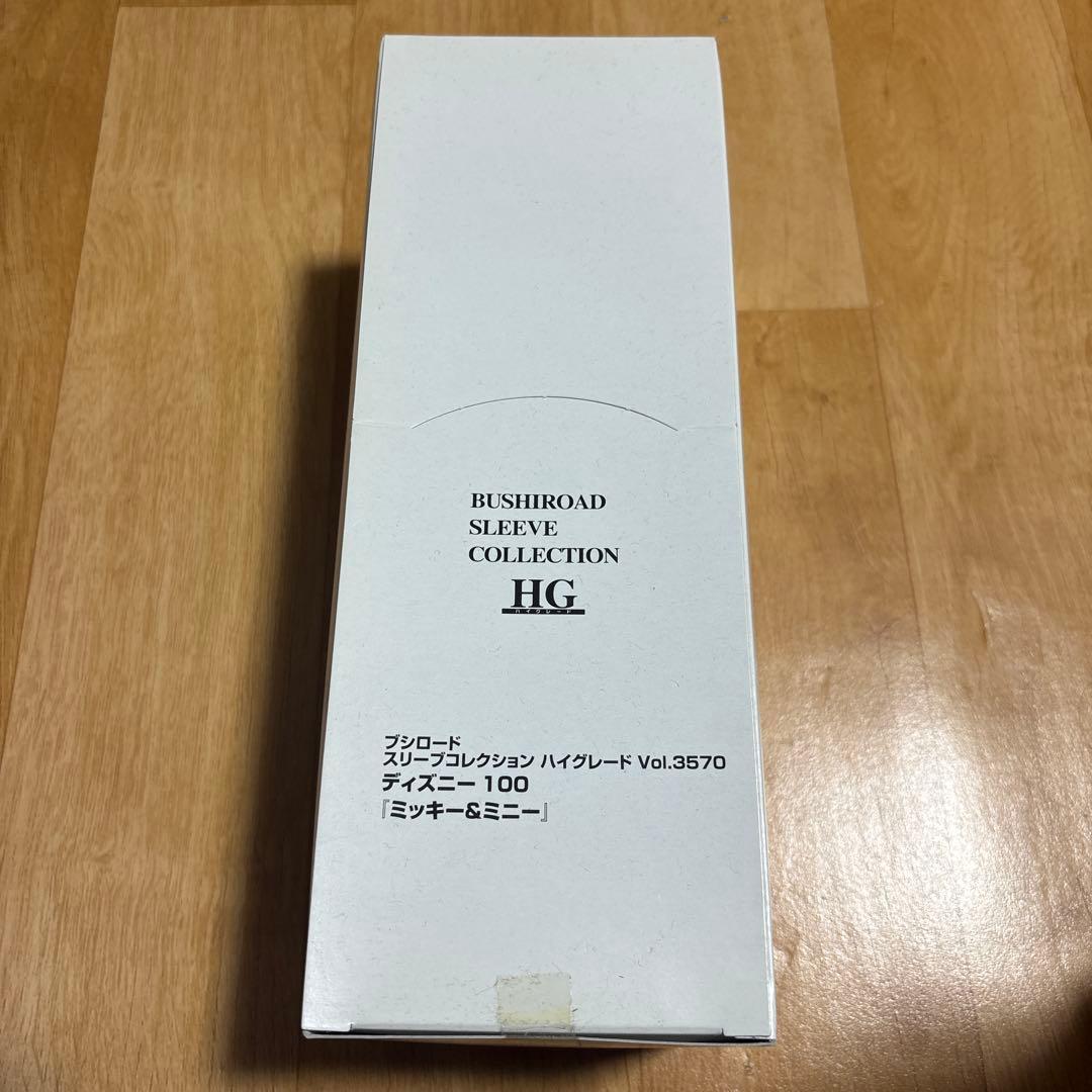 新品 ブシロード スリーブ ディズニー100 ミッキー&ミニー カートン