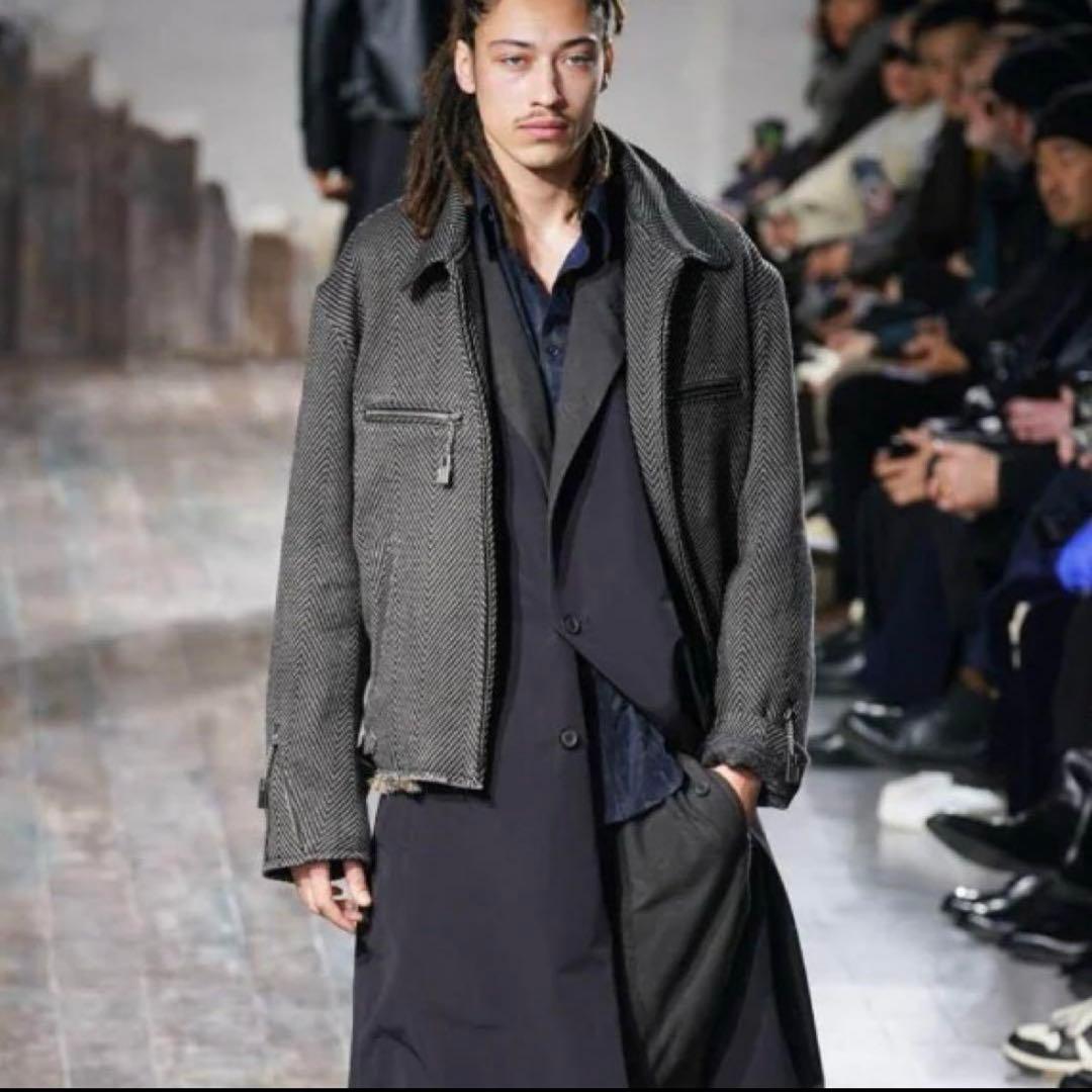 新品未使用　YOHJI YAMAMOTO POUR HOMME シャツ　柄