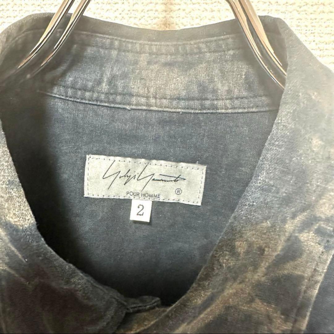 新品未使用　YOHJI YAMAMOTO POUR HOMME シャツ　柄