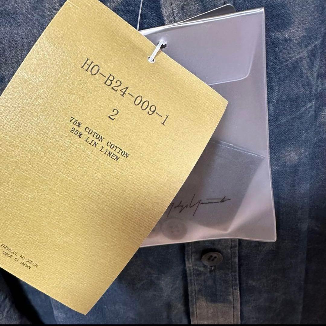 新品未使用　YOHJI YAMAMOTO POUR HOMME シャツ　柄