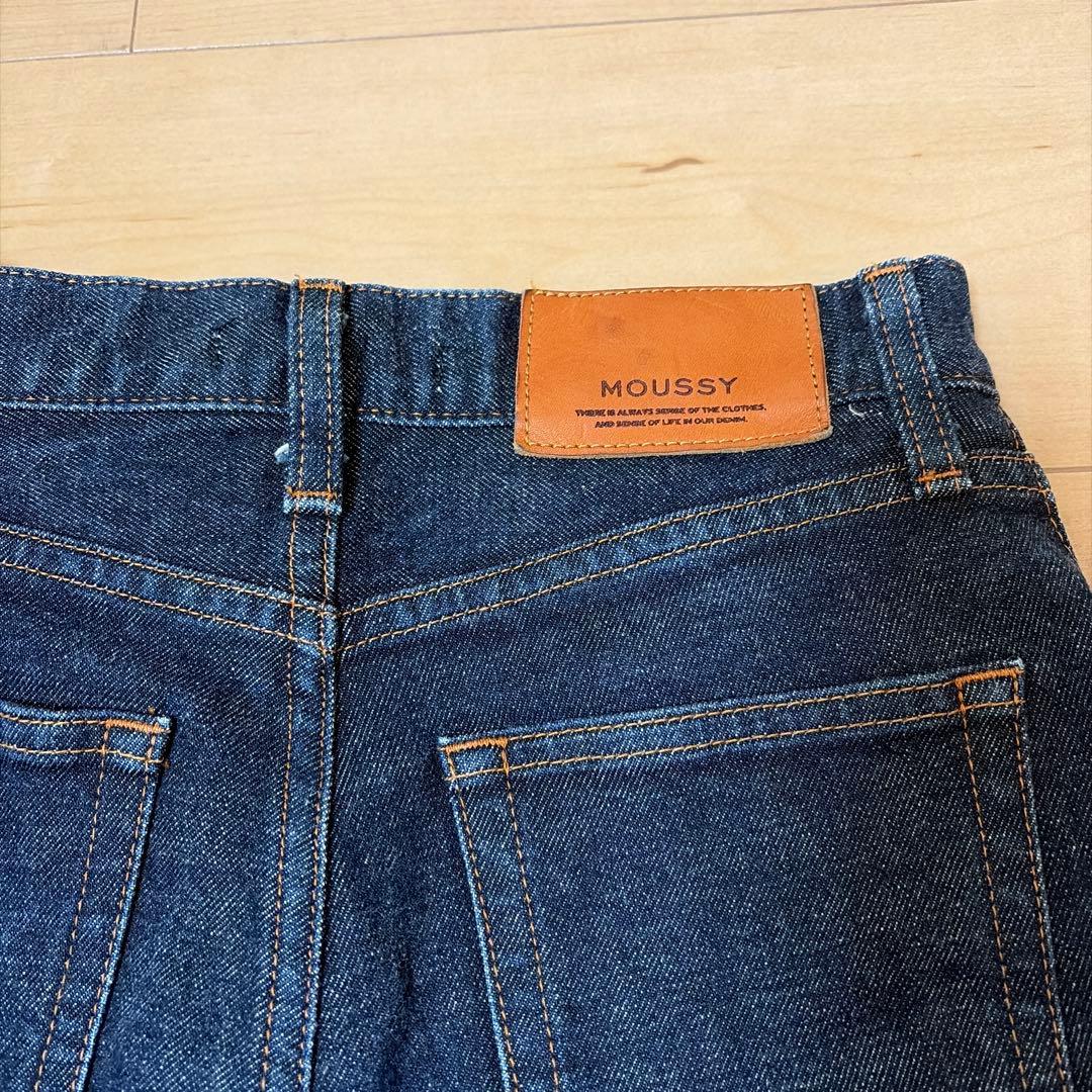 ✅美品　即日発送　MOUSSY MVS FLARE ワンウォッシュ　25inch