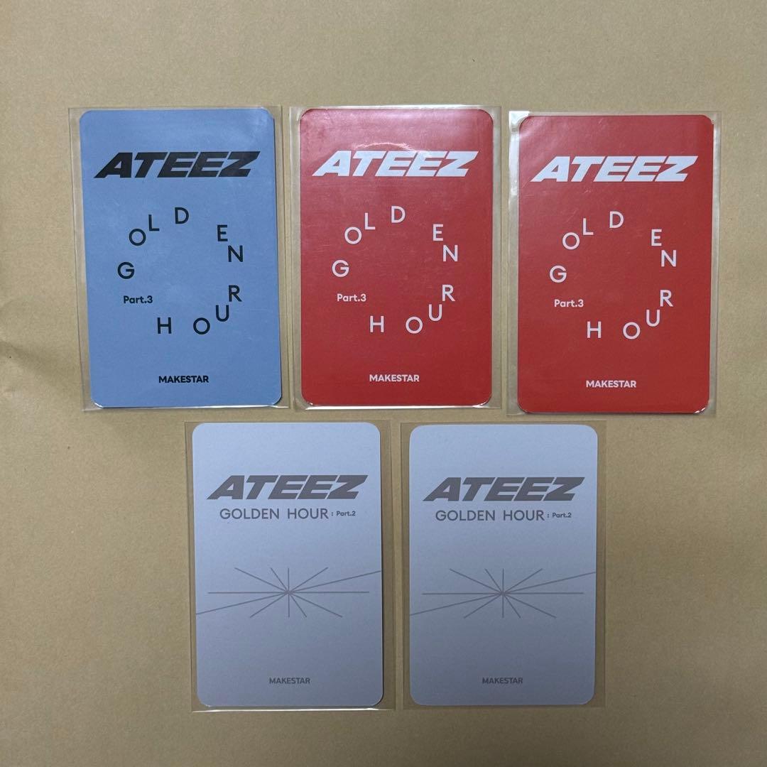 ATEEZ トレカ ユノ ミンギ ユニット