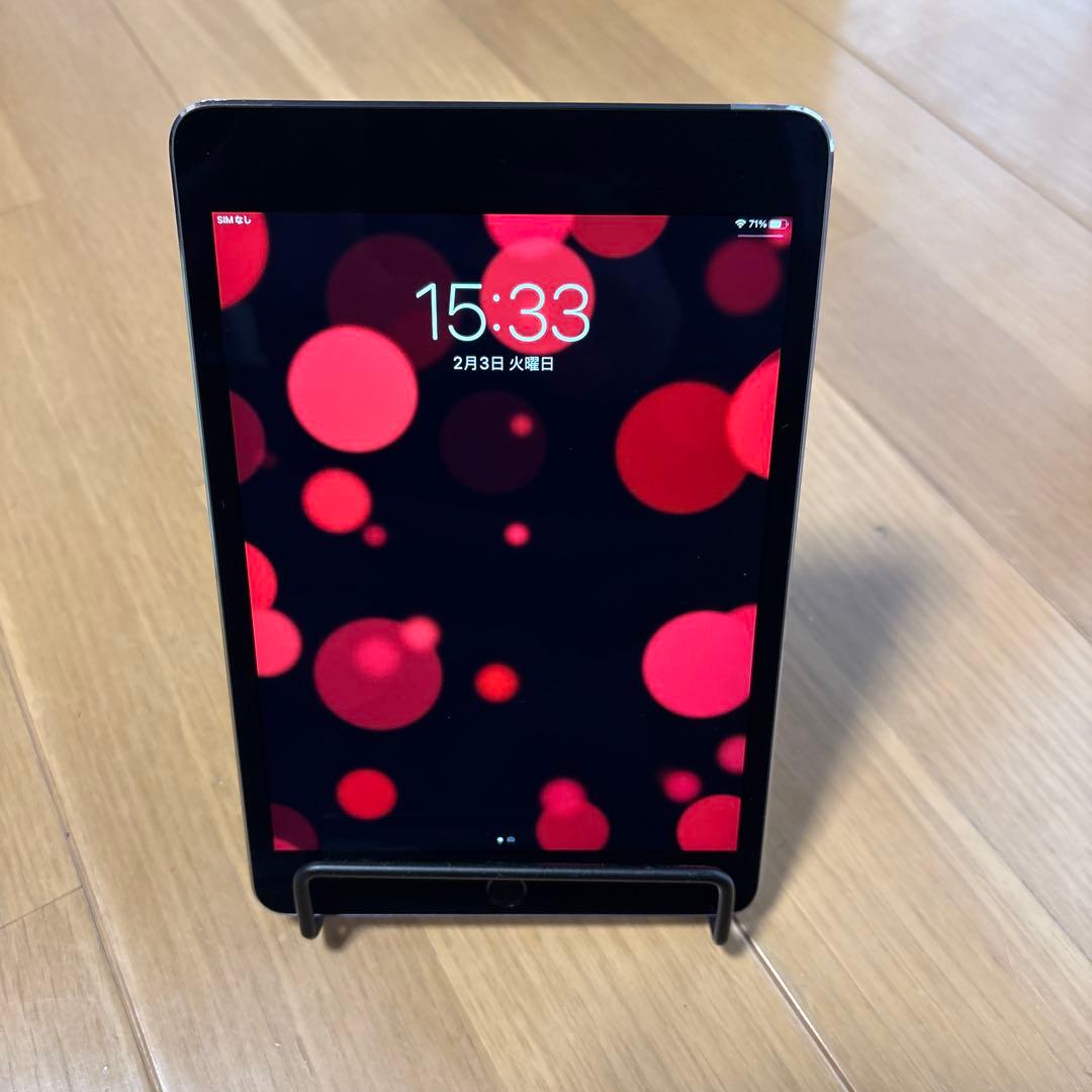 Apple iPad mini 4 スペースグレー 16GB傷無し　れいな