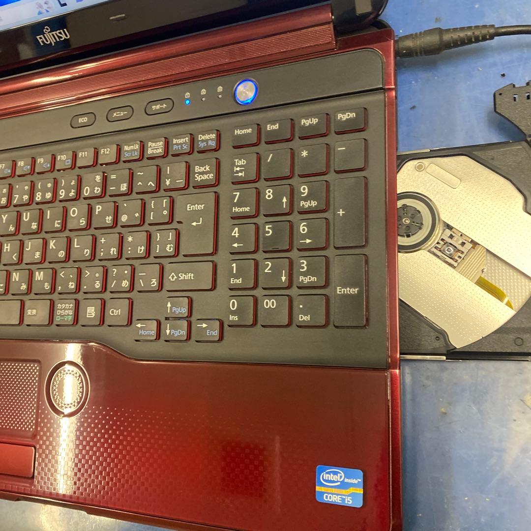 ♥︎良品★Windows11ノートパソコン★Fujitsu AH54/G★