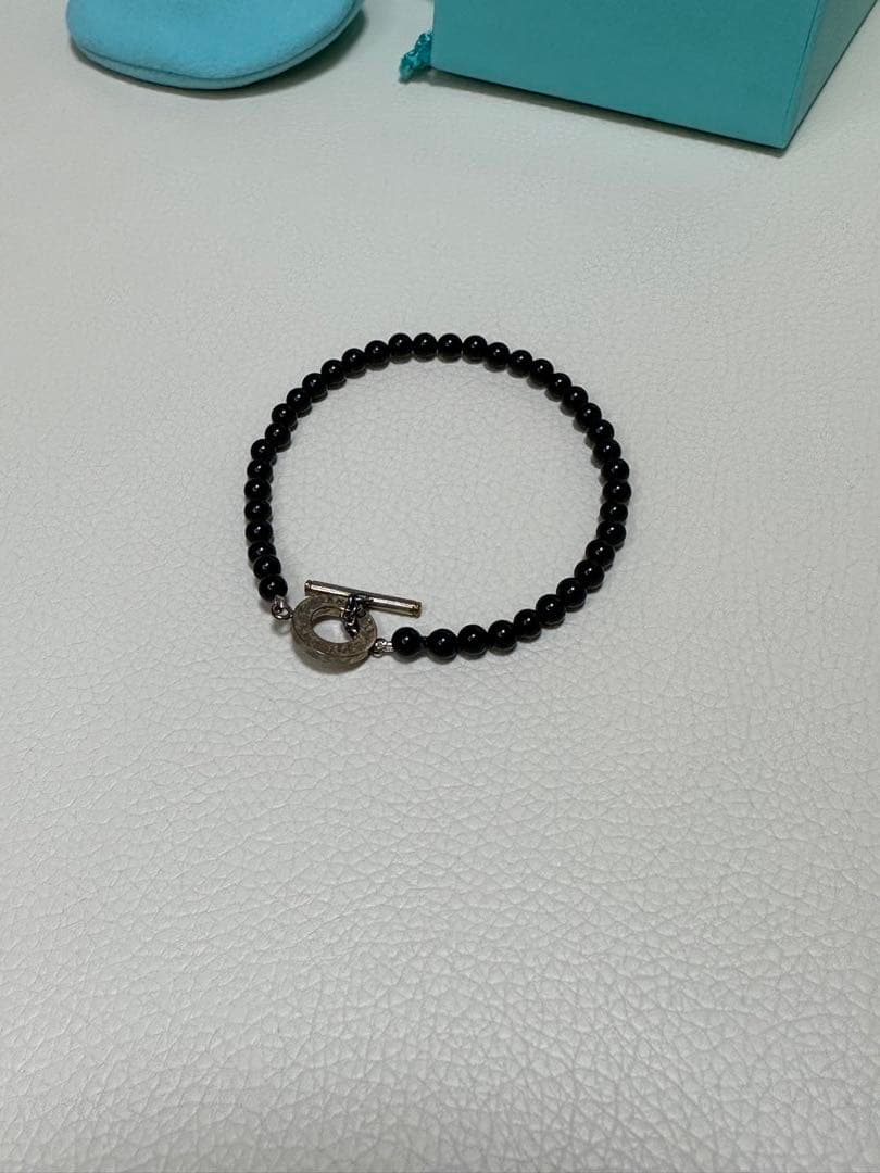 【★実はティファニー！？】オニキス ブレスレット
