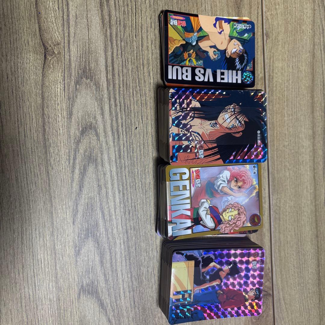 カードダス100 幽☆遊☆白書メモリアル　当時物？ボックス