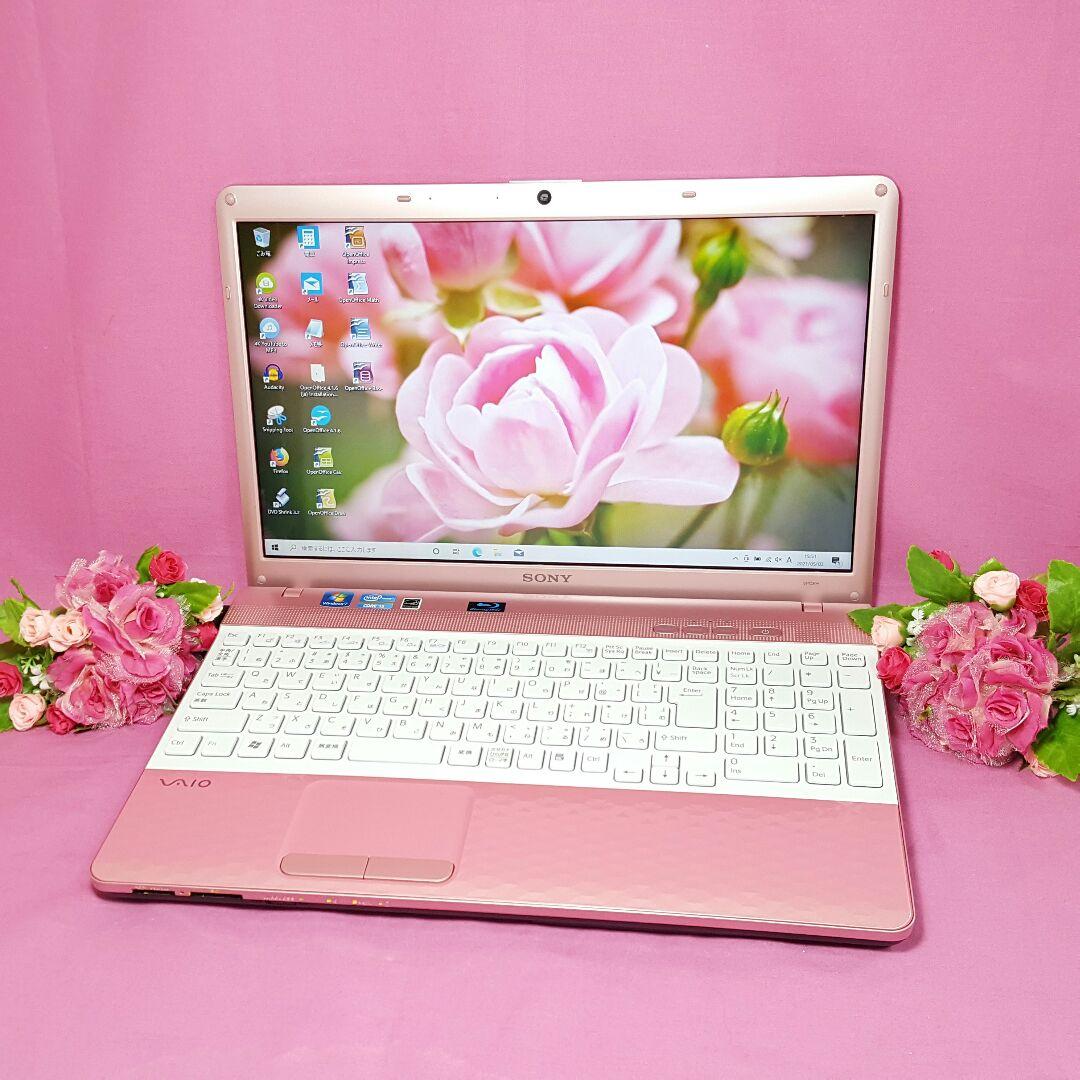 2世代Core-I5✧ブルーレイ✧ピンク✧VAIO✧大容量750G✧WEBカメラ