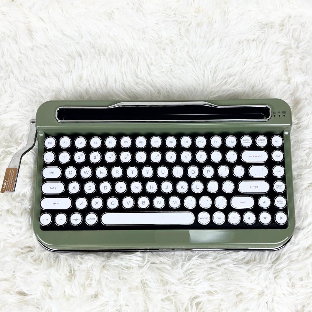 【ほぼ未使用】PENNA ペナ タイプライター風 メカニカルキーボード