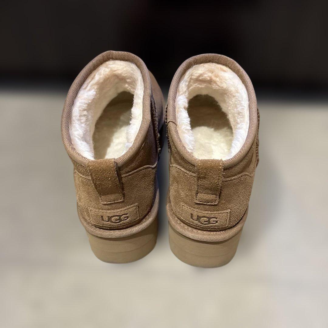 美品　UGG厚底ブーツ　チェスナット　ビューティー&ユースユナイテッドアローズ8