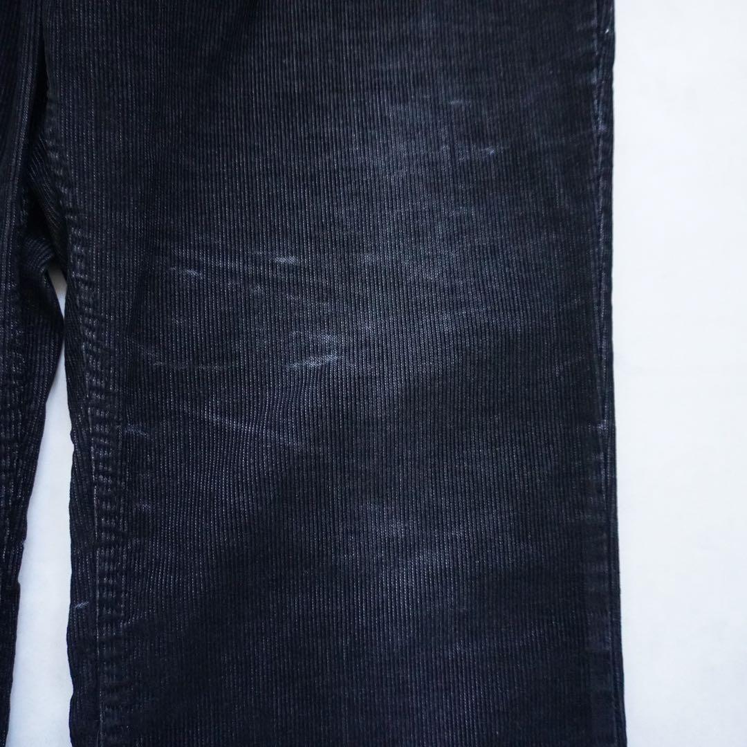 ま*ち様 【70s】levisリーバイス 517 ブラックコーデュロイ bigE