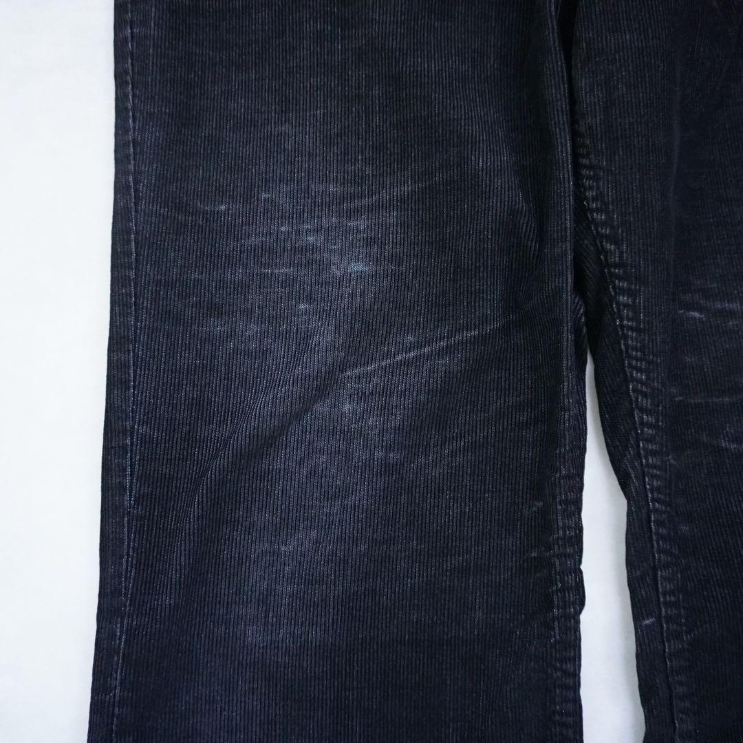 ま*ち様 【70s】levisリーバイス 517 ブラックコーデュロイ bigE