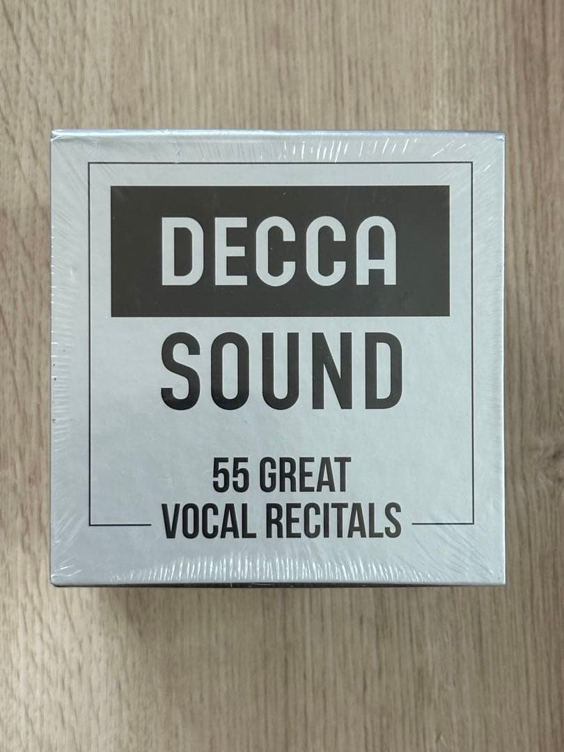 新品未開封 DECCA SOUNDS 55GREAT VOCAL RECITAL