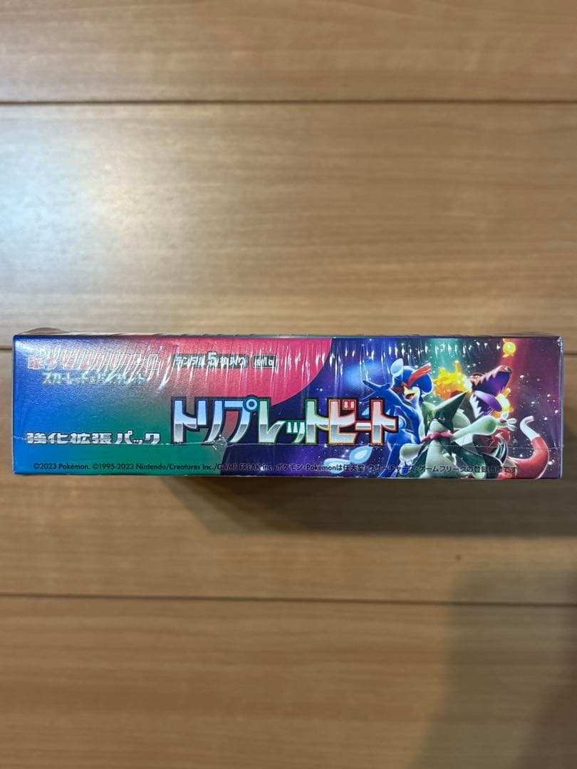 トリプレットビート シュリンク付き 未開封 1BOX ポケモンカードゲーム