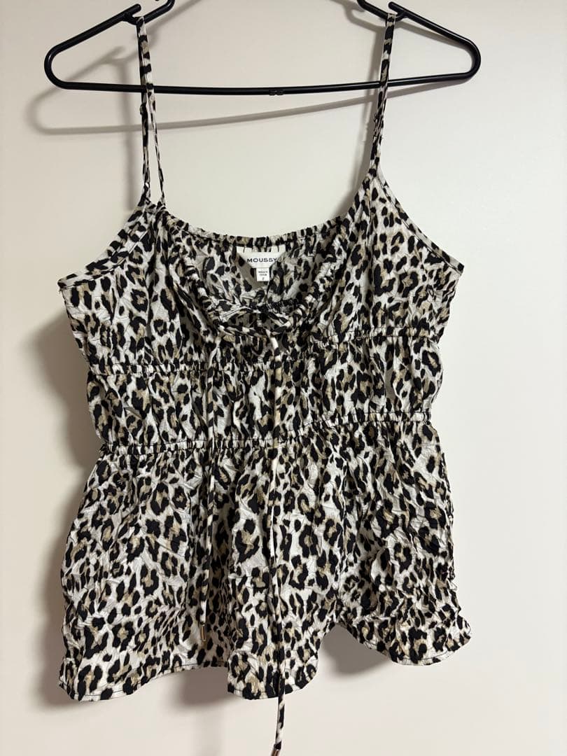 ヒョウ柄 キャミソール フリーサイズ