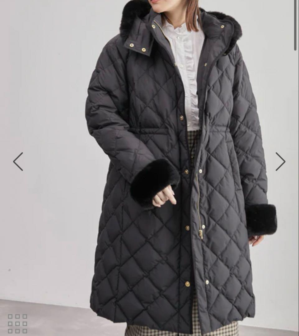 ROPE【TAION×LIMONTA】 軽量キルティング ダウン ロングコート