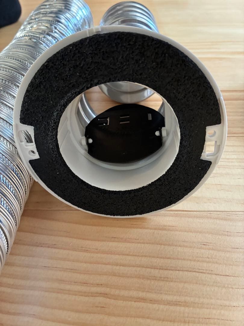 リンナイ　乾太くん　排湿管　ダクト　衣類乾燥機