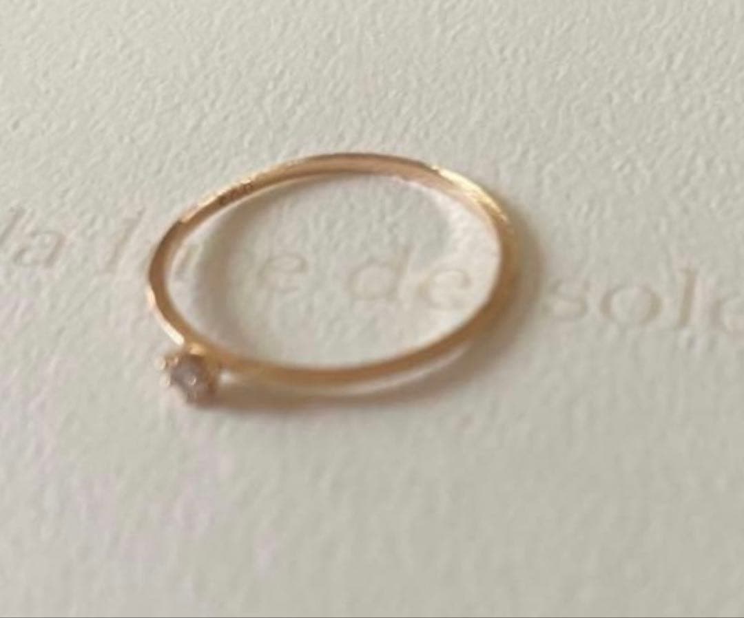 K10 ダイヤモンドリング　la luce del sole