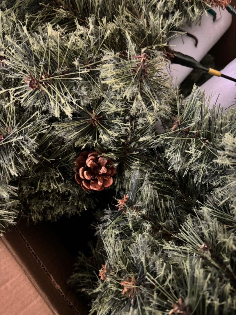 studio CLIP クリスマスツリー 松ぼっくり付き　180cm