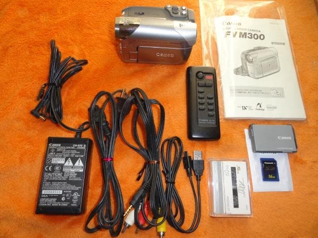 録画・再生・ダビングＯＫ◆キャノン　FＶＭ３００　極上品
