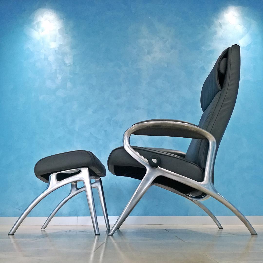 2個口のA◆美品 エコーネス ストレスレス ジェームス