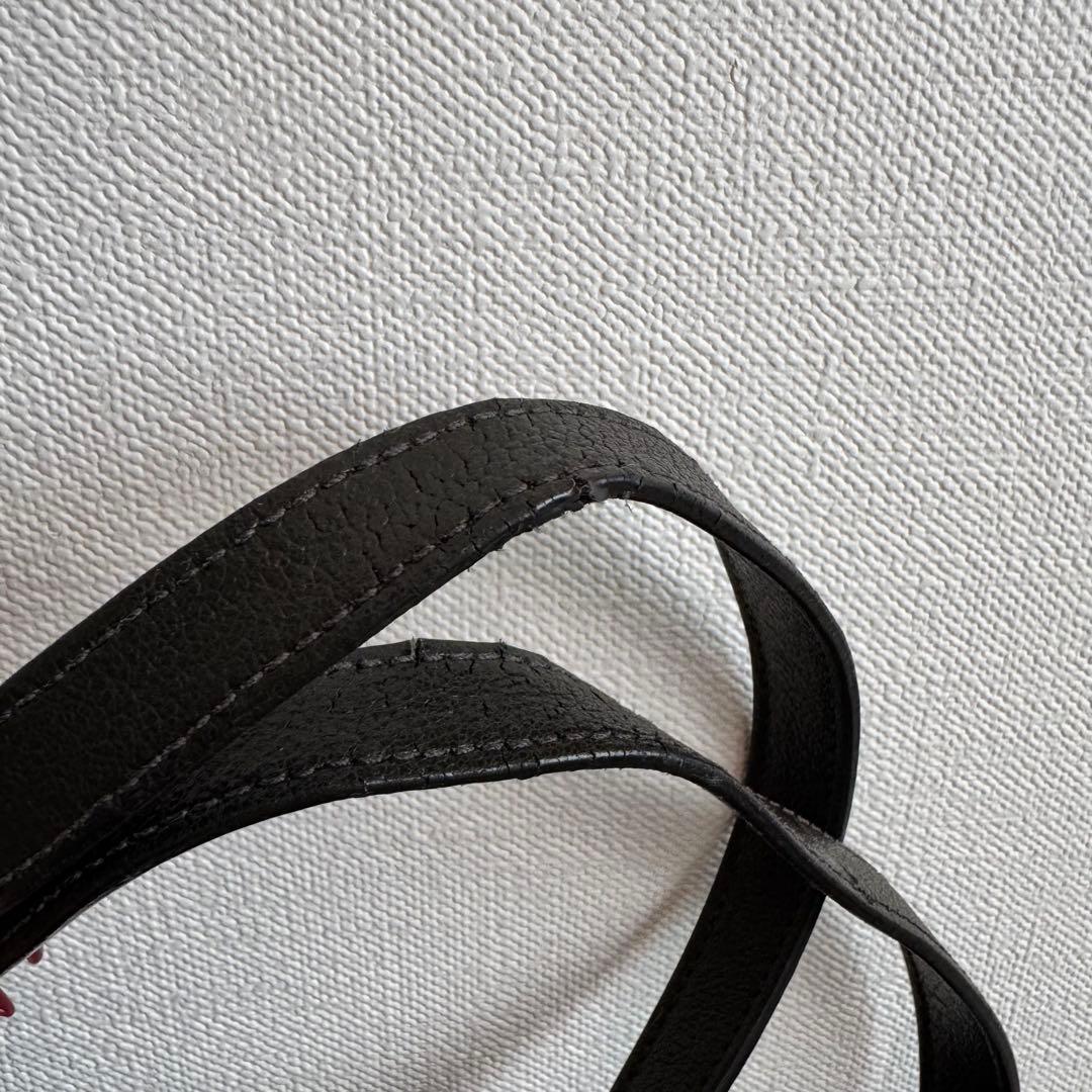 SAINT LAURENT ダークグレー トートバッグ