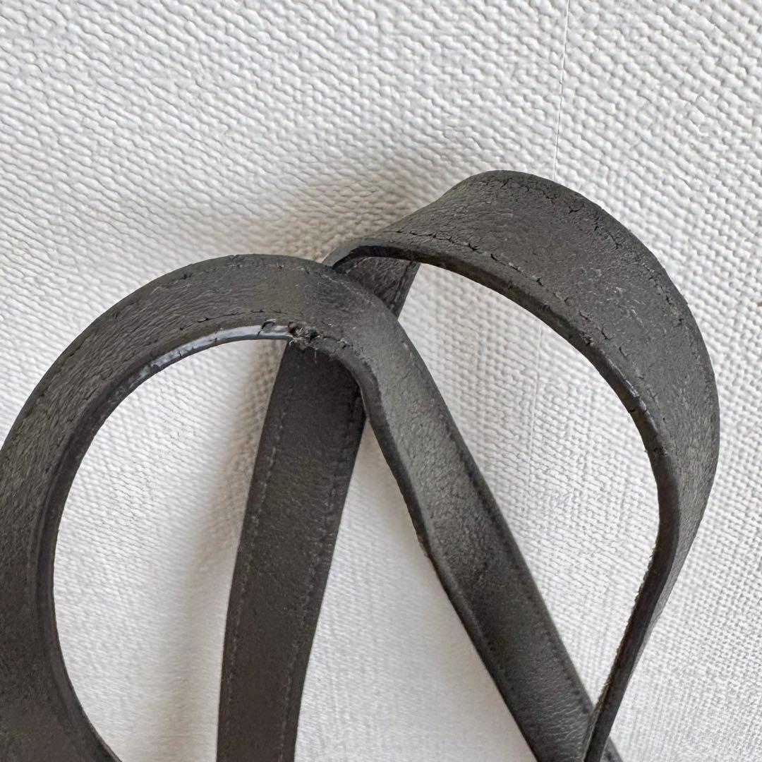 SAINT LAURENT ダークグレー トートバッグ