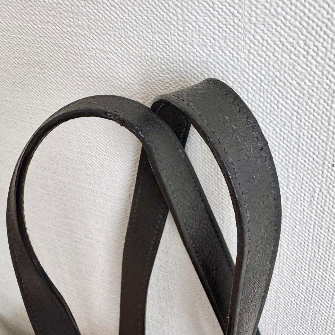 SAINT LAURENT ダークグレー トートバッグ