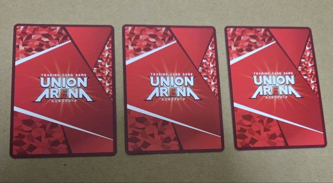 ユニオンアリーナ　ToLOVEる　ティアーユ・ルナティーク　パラレル　R★　3枚