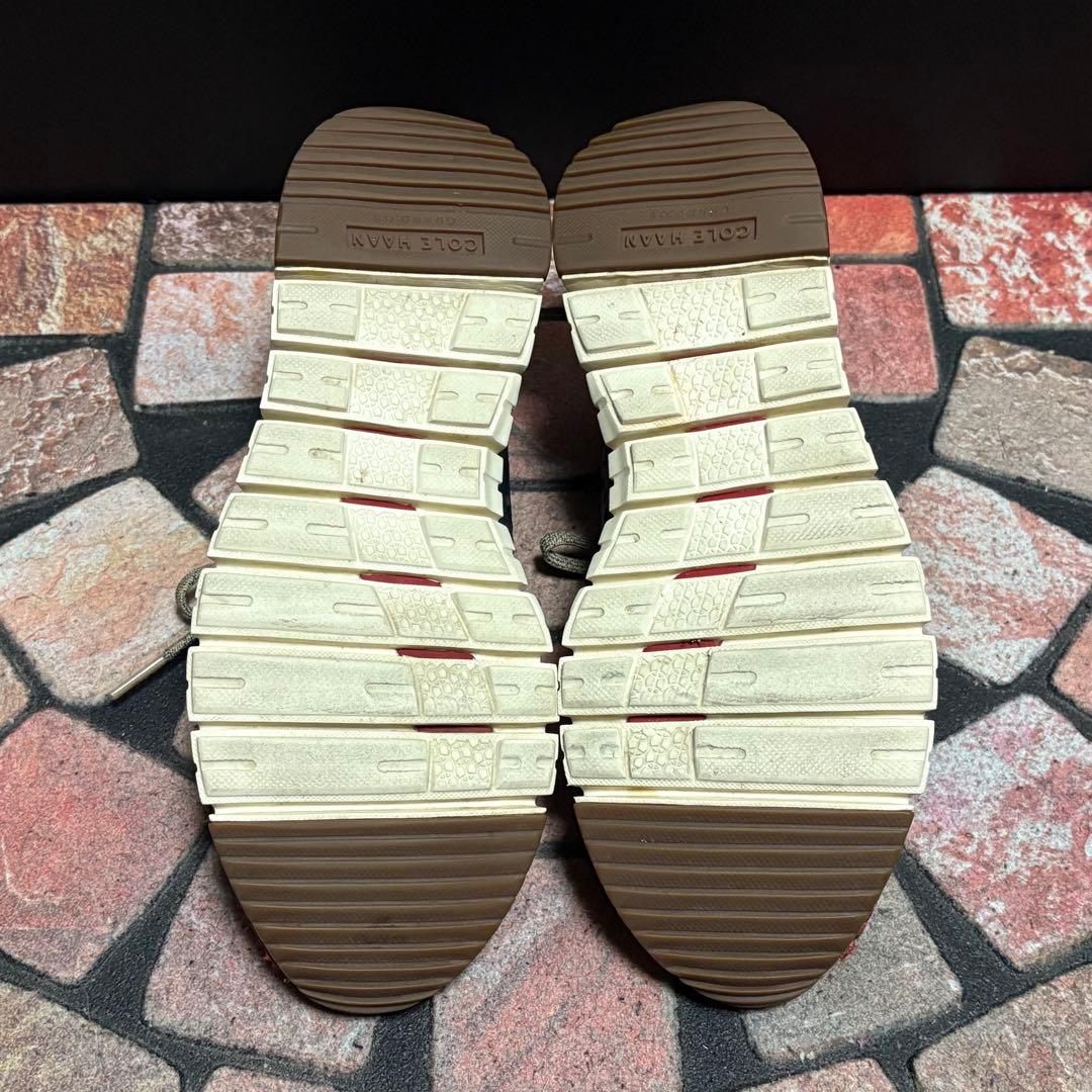 コールハーン　ゼログランド スニーカー パーフォレーション 26cm ネイビー