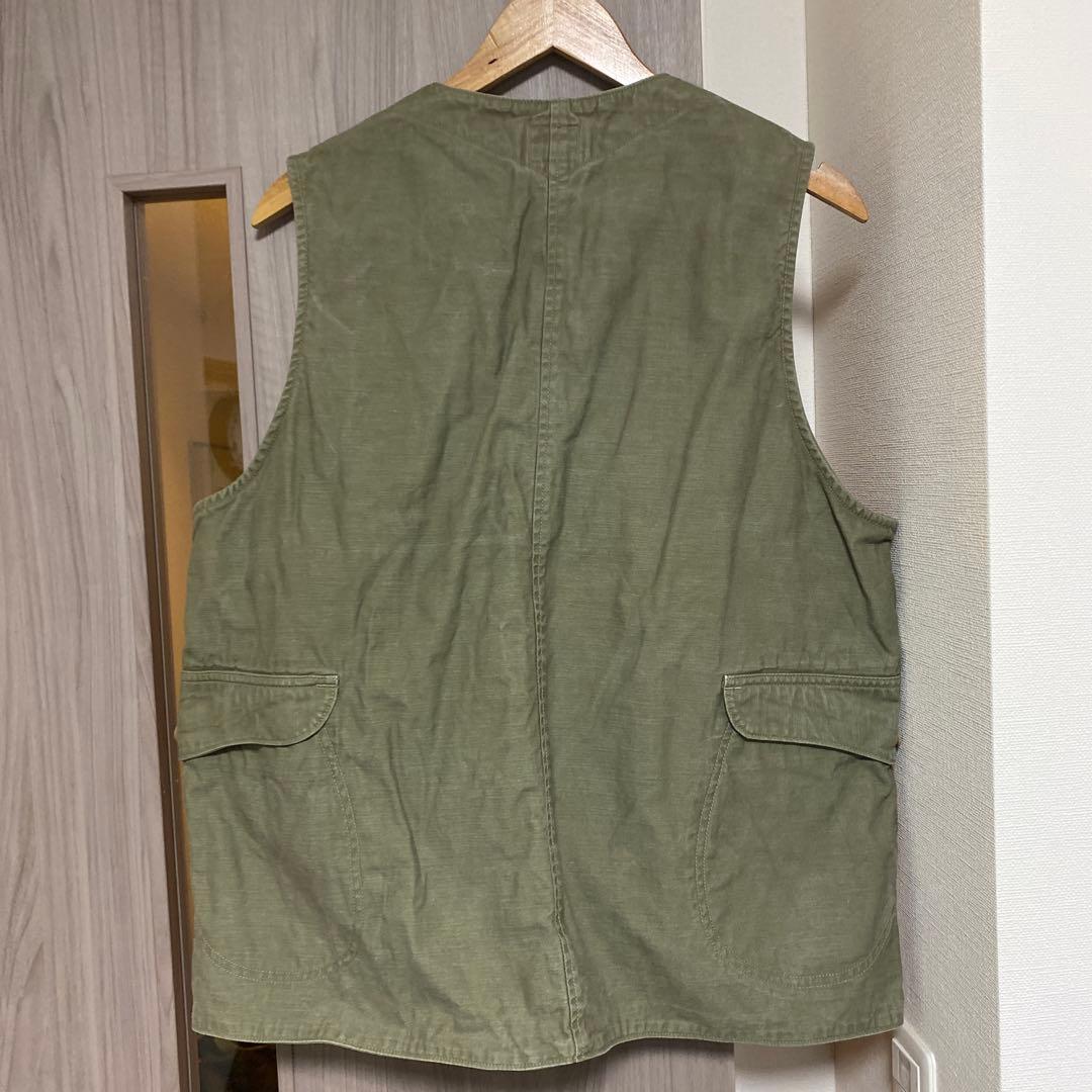 ポストオーバーオールズ ロイヤルトラベラーベスト　サイズl