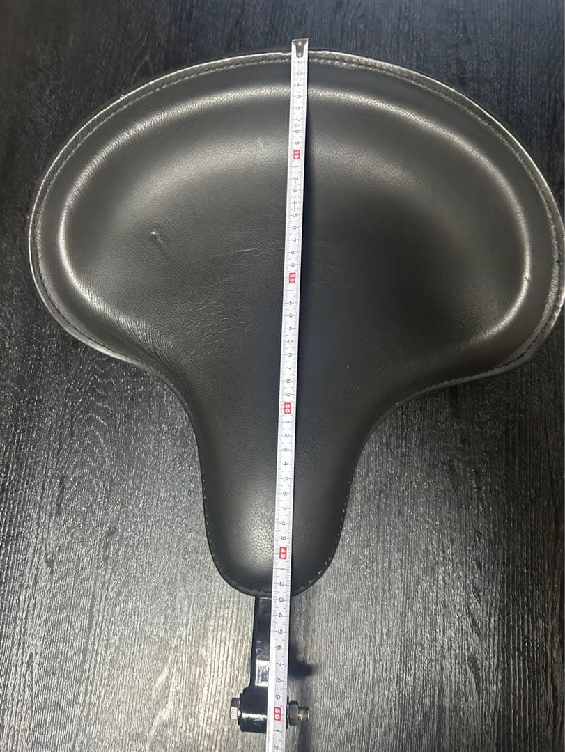 ハーレーダビッドソン　レプリカアーリーソロシート　黒レザー　Ｖ-TWIN製