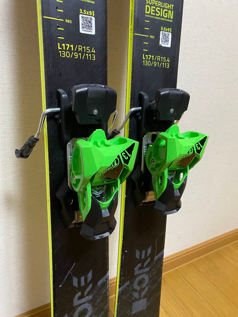 m*3様 HEADファットスキー板20KORE93 171cm チロリアATTC