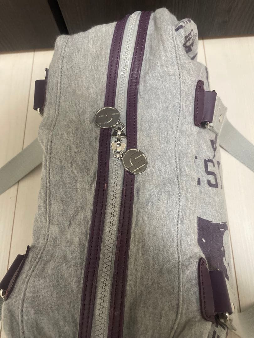 HYSTERIC GLAMOUR バッグ ボストンバッグ 歴代ヒスガール グレー