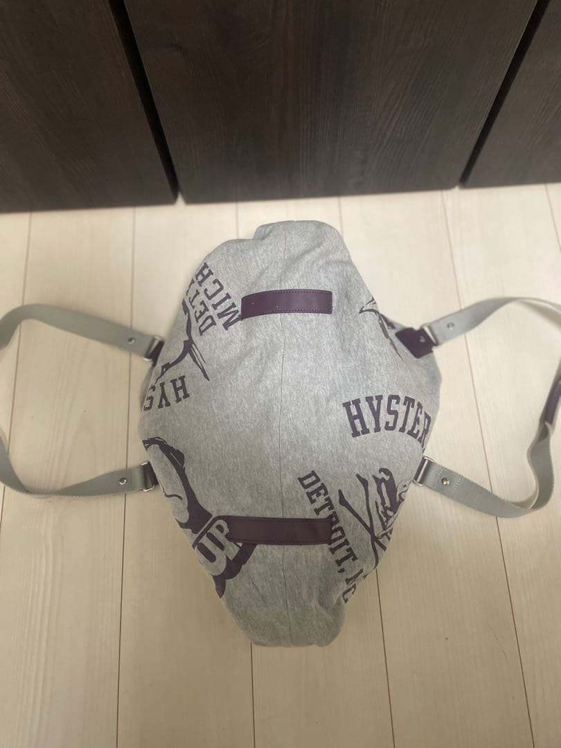 HYSTERIC GLAMOUR バッグ ボストンバッグ 歴代ヒスガール グレー