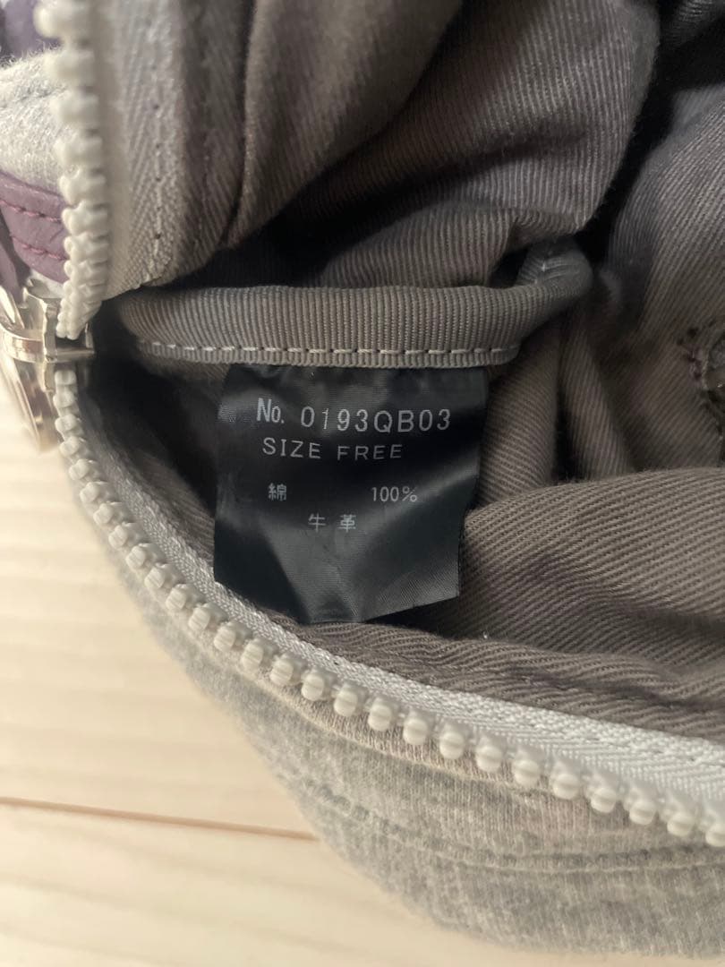 HYSTERIC GLAMOUR バッグ ボストンバッグ 歴代ヒスガール グレー