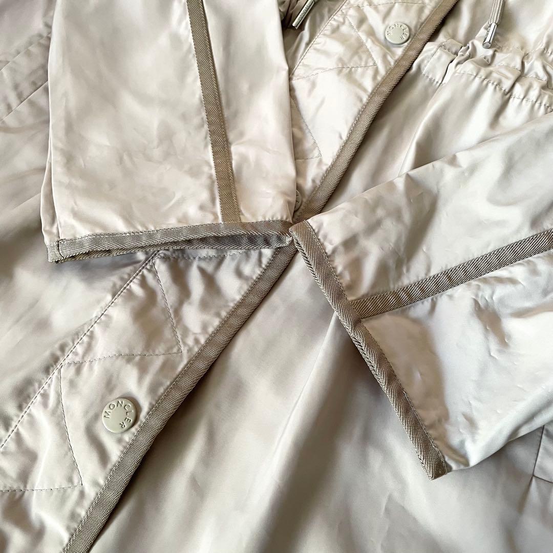 極美品★モンクレール　LEBRIS ロングパーカー　レディース　ベージュ系　1