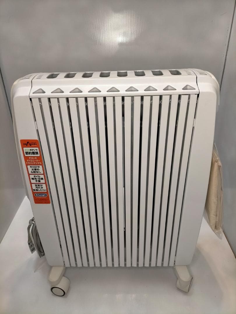デロンギ  オイルヒーター DDQ0915-WH キャスター付　DeLonghi