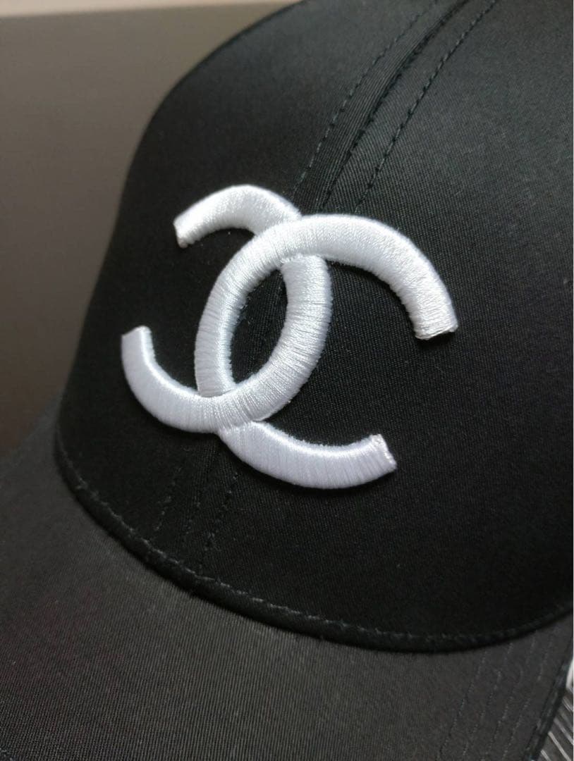 CHANEL ブラック キャップ