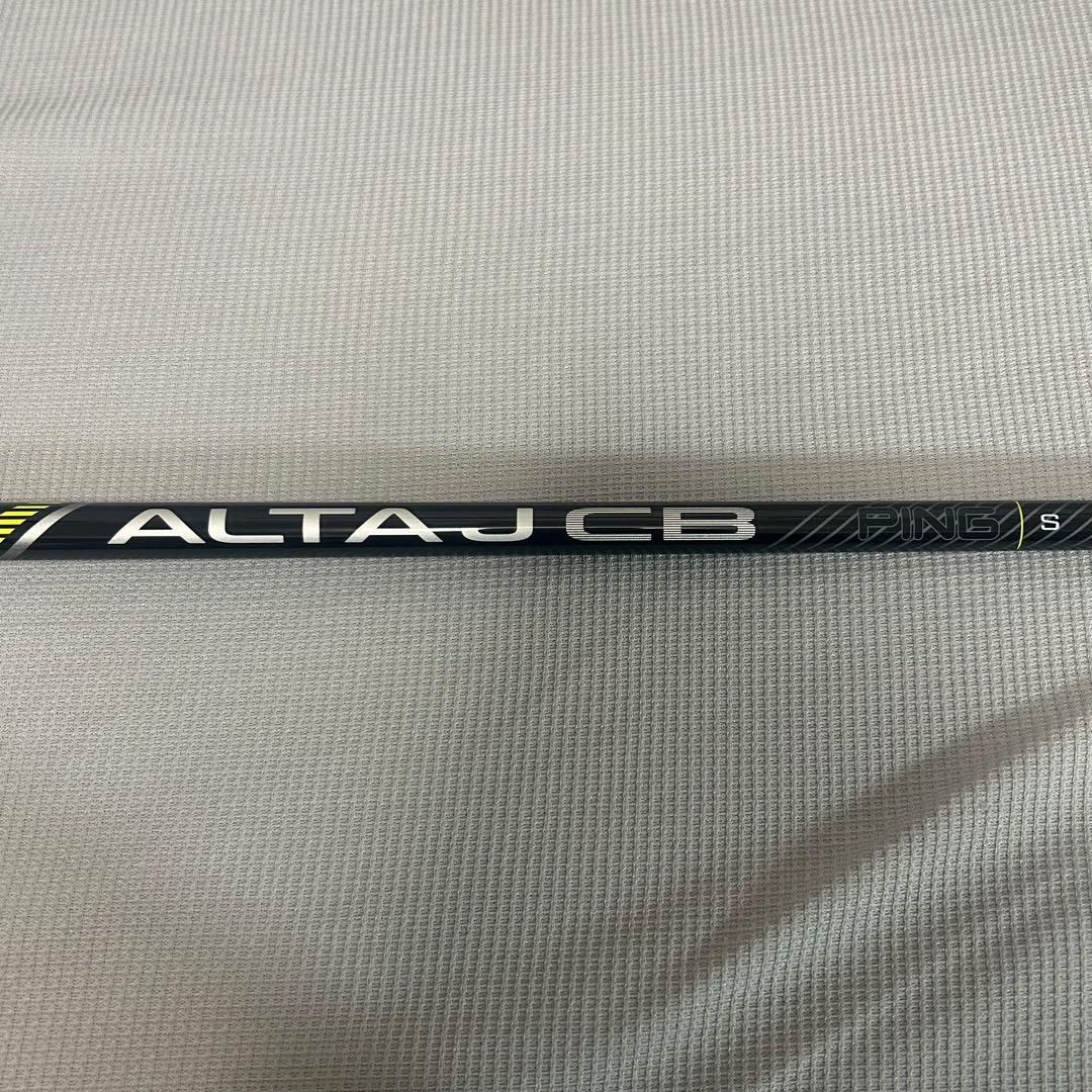 【新品未使用】PING ALTA J CB BLACK フレックス:S 5U