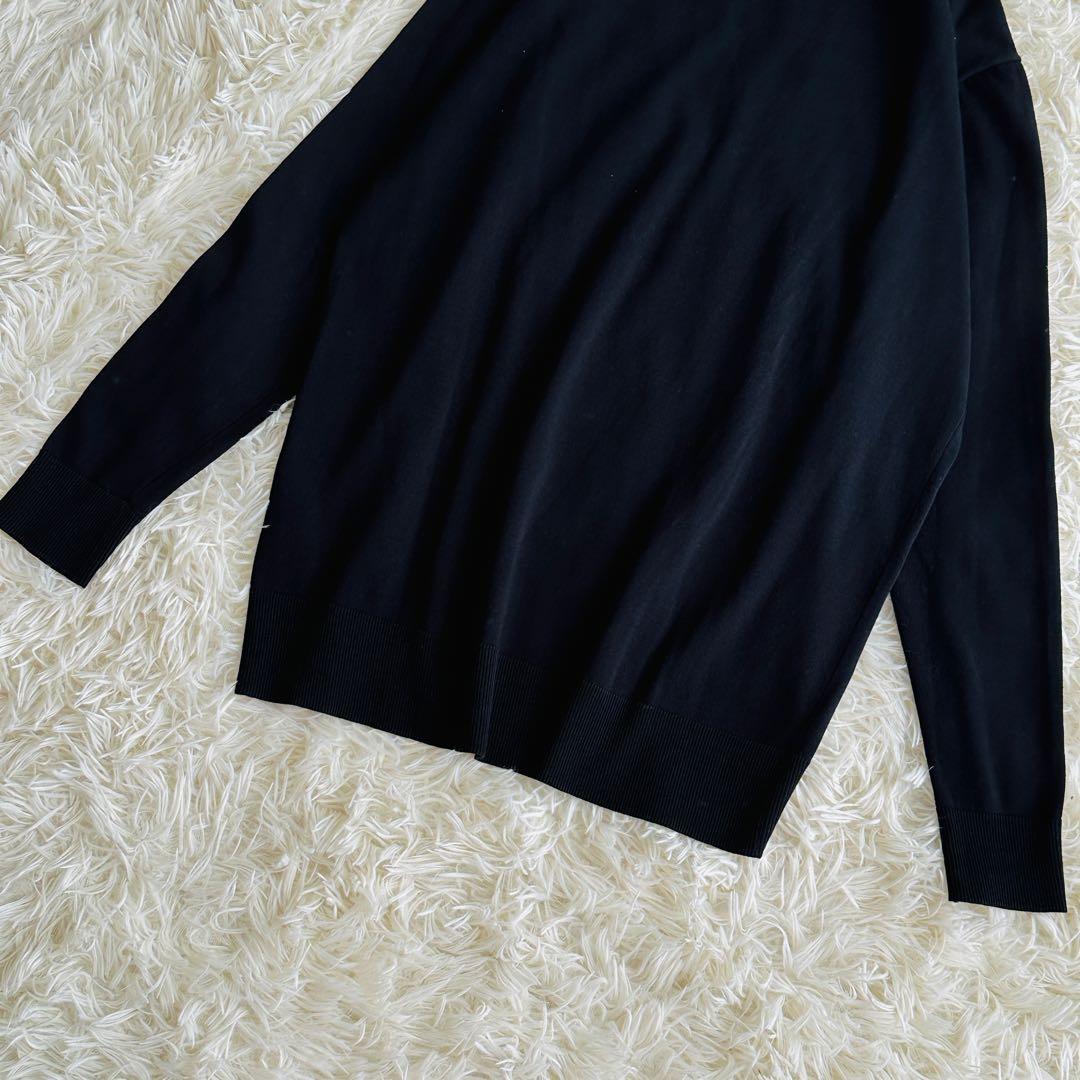 【未使用級✨】ドゥーズィエムクラス　Vネックプルオーバー コットンシルク