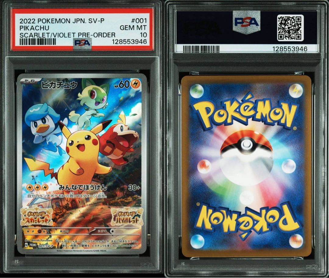 ピカチュウ みんなでぼうけん psa10