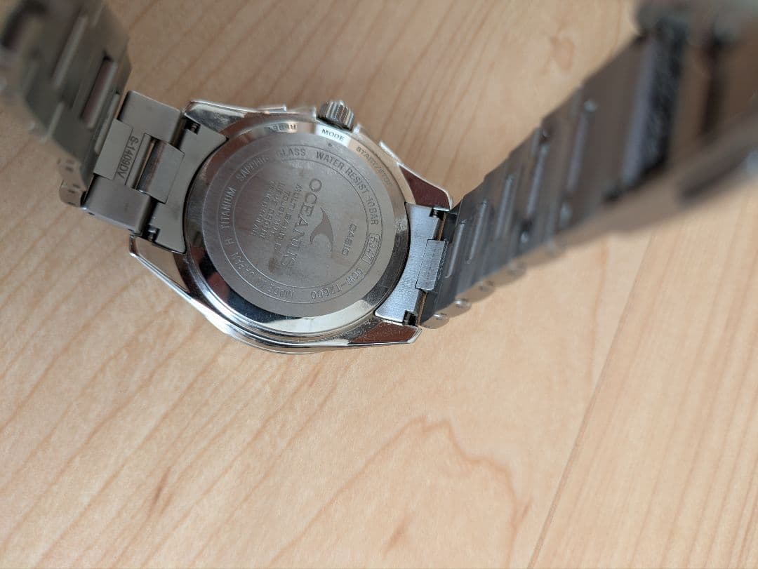 カシオ腕時計 オシアナス 電波ソーラー OCW-T2600-1AJF