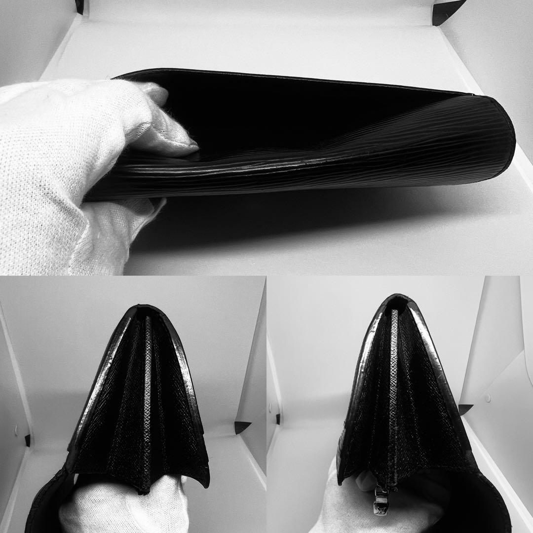 お値下げ不可✨ルイヴィトン✨ブラック✨長財布✨財布✨エピ✨二つ折り財布✨黒