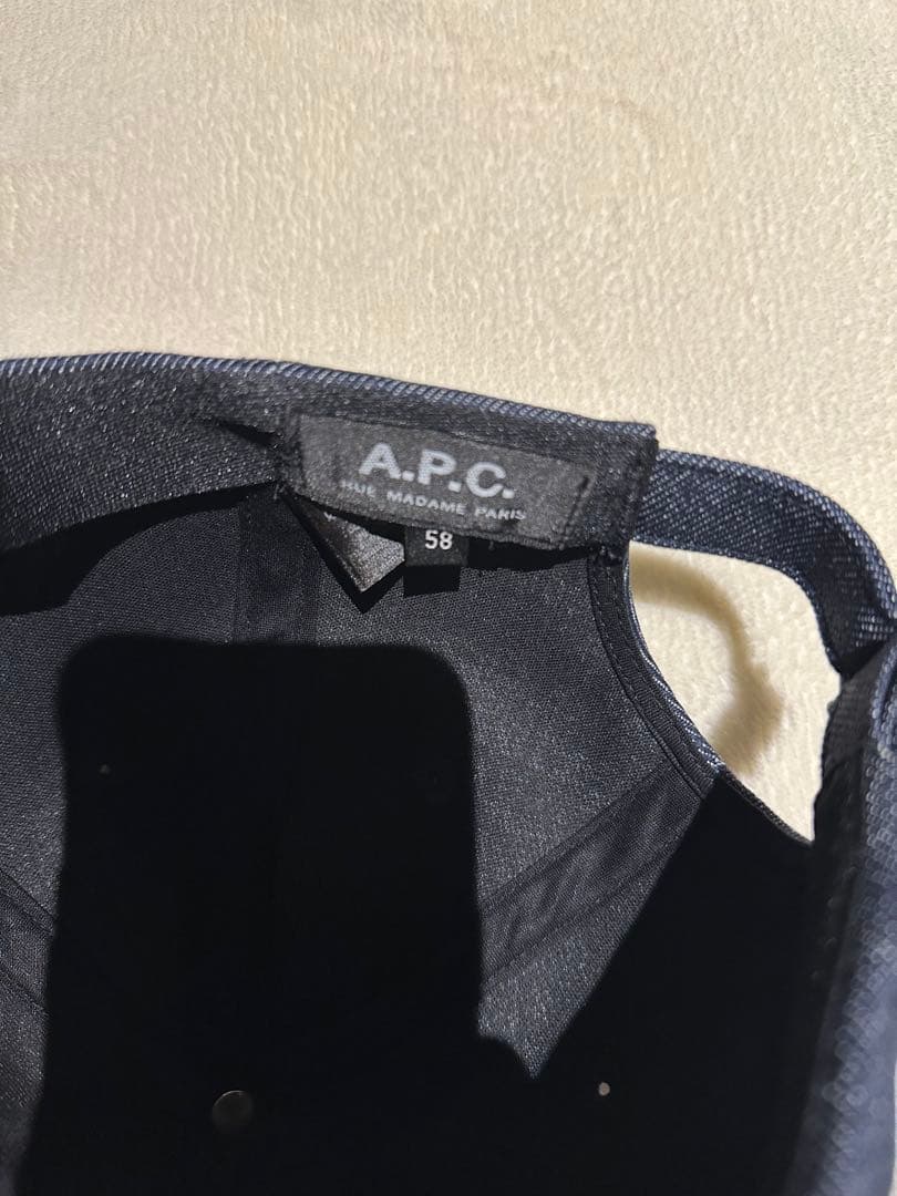 APC デニムキャップ