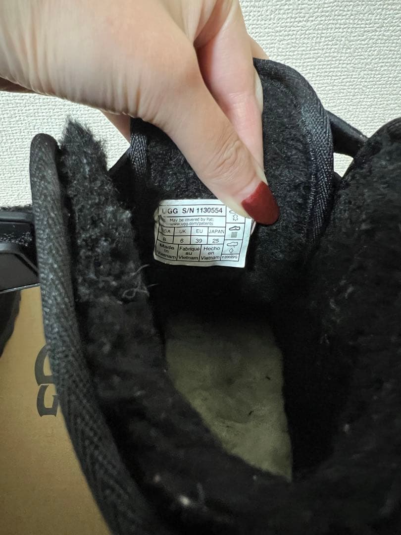 UGG Neumel Platform 25cm 黒 ニューメルプラットフォーム