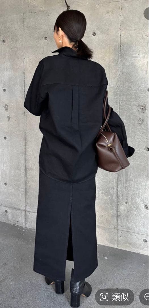 【新品未使用】Chaos イーストデニムシャツ　ブラック