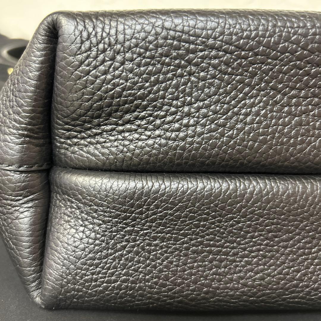 【専用】wし37 SalvatoreFerragamo 2wayレザーバッグ　黒