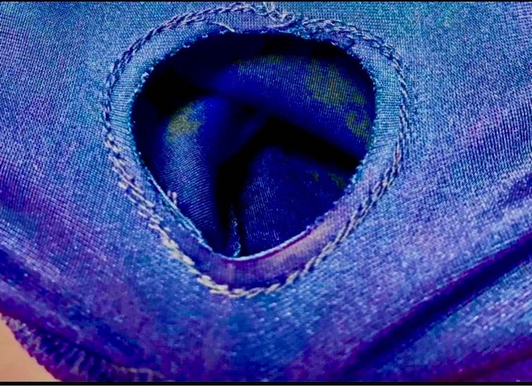 即購入OK。Mサイズロイヤルブルー男性凸仕様ゼンタイフルフェイスマスク全身タイツ